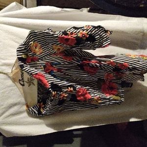 New Look multicolor drop shoulder top